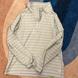 Soft half-zip long-sleeve shirt